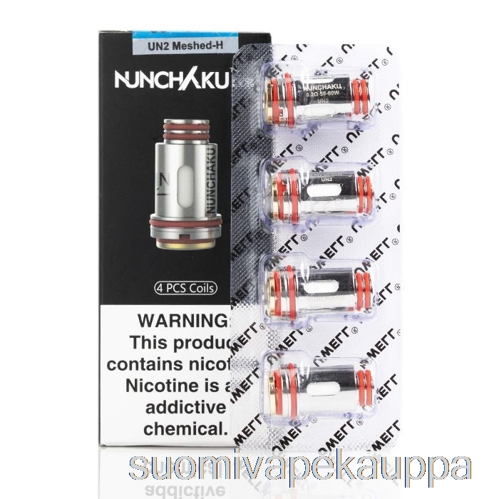 Vape Suomi Uwell Nunchaku Vaihtokelat 0.14ohm Ss316l Meshed-h Kelat